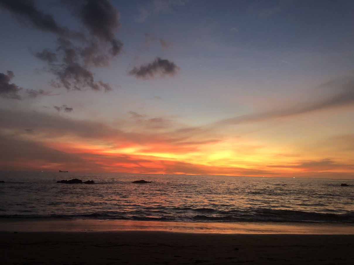 Sunset from Ko Lanta, Thailand. (February 2023)